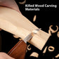 Basswood Square Carved Wood Solid Wood Material Strip