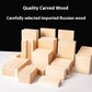 Basswood Square Carved Wood Solid Wood Material Strip
