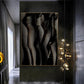Abstract Line Female Art Home Decoration