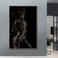 Abstract Line Female Art Home Decoration